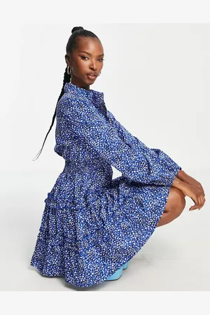 Ax Paris Cinched waist shirt dress in animal