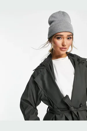 ASOS Deep turn up beanie in marl
