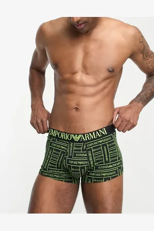 Emporio Armani Bodywear logo print trunk in