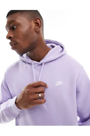 Nike Club hoodie in lilac