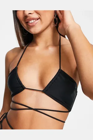 South Beach Mix & match wrap around bikini top in