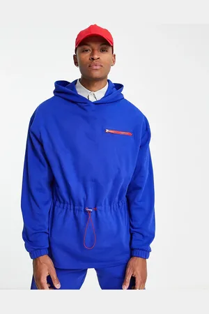 ASOS Co-ord oversized hoodie with drawstring waist in