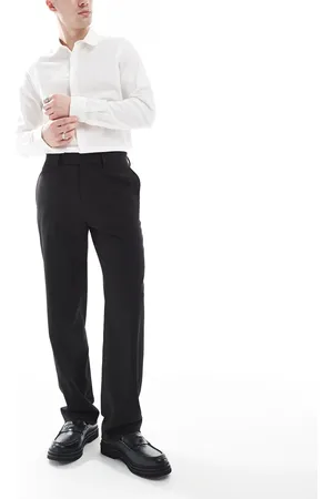ASOS Smart straight leg trousers in