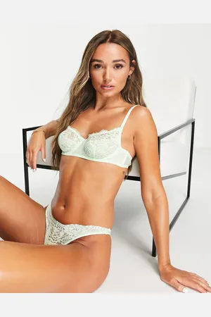 Topshop Luna lace underwire bra in