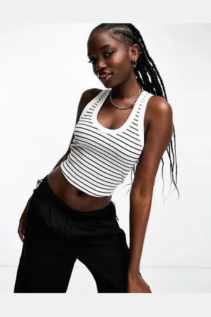 Abercrombie & Fitch Striped tank top in
