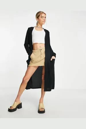 Noisy May Lightweight longline cardigan in