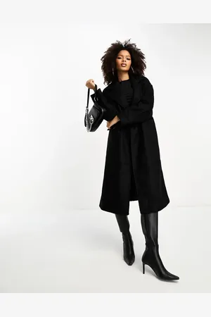 Y.A.S Y.A.S formal double breasted maxi coat in