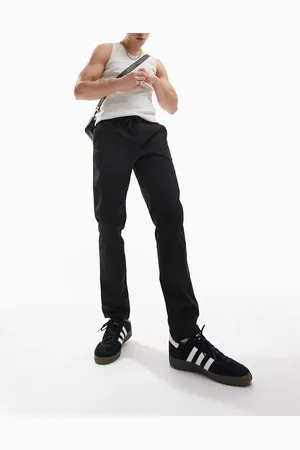 ASOS Slim chinos with elastic waist in
