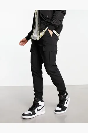 JACK & JONES Intelligence poly cargo trouser in