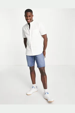 French Connection Short sleeve henley shirt in