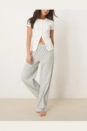 Urban Threads Mix & Match woven trousers in stripe