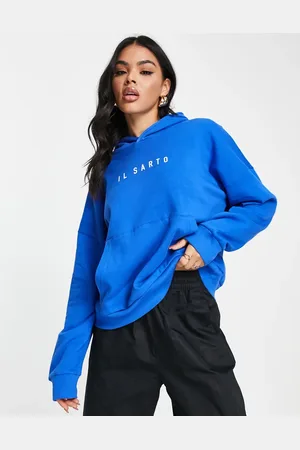 Il Sarto Oversized logo hoodie co-ord in bright