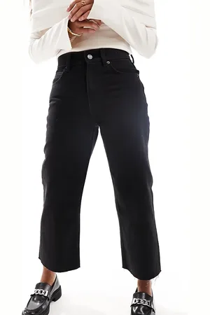 ASOS ASOS DESIGN Petite ankle grazer straight leg jean in clean