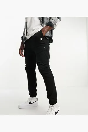 Le Breve Tall cuffed cargo trousers in