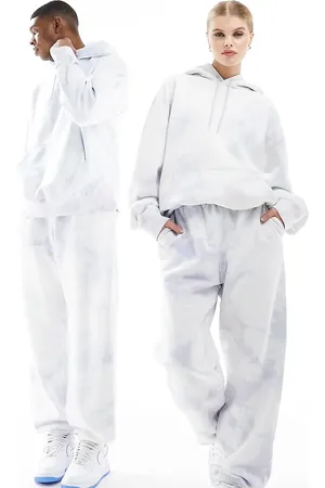 Weekday Unisex co-ord joggers in dreamy tie dye exclusive to ASOS