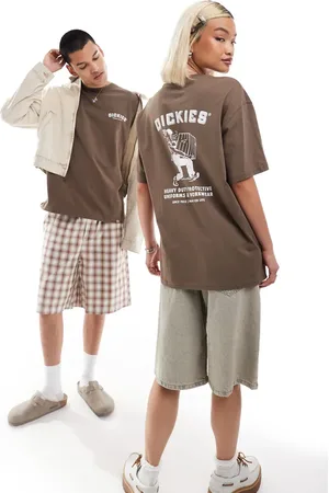 Dickies Graphic workman back print t-shirt in