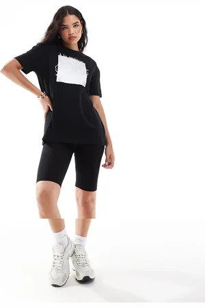 Threadbare Shorts and oversized flower print t-shirt co-ord in