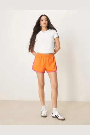adidas Three stripe sprinter shorts in