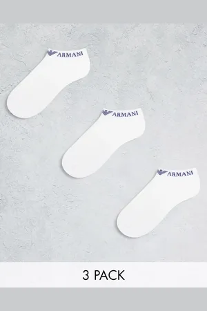 Emporio Armani Bodywear 3 pack socks with logo detail in