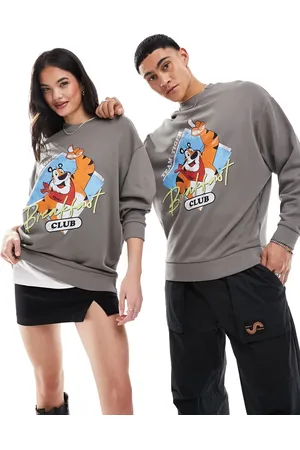 ASOS Unisex oversized license sweatshirt with Tony the Tiger print in