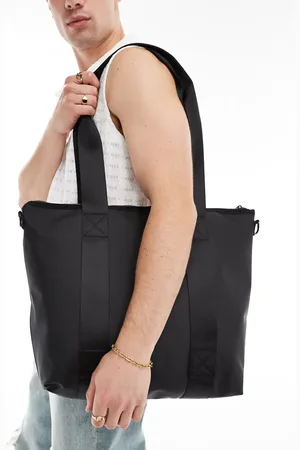 ASOS Rubberised tote bag in