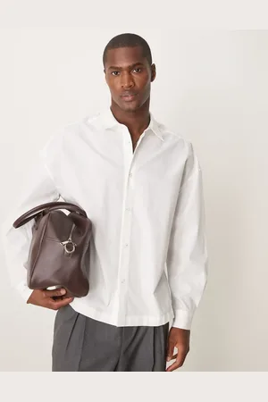 ASOS Oversized drop shoulder shirt in