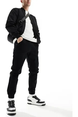 Another Influence Cuffed cargo trousers in