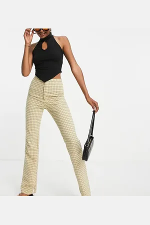 ASOS ASOS DESIGN Tall casual flare in check