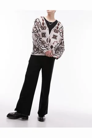 Topman Drape baggy leg jogger in