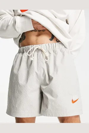Nike Trend water-resistant seersucker woven shorts in iron