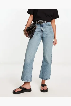 ASOS Ankle grazer straight leg jean in light - LBLUE