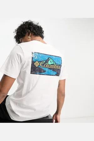 Columbia Rapid Ridge back print t-shirt in Exclusive at ASOS