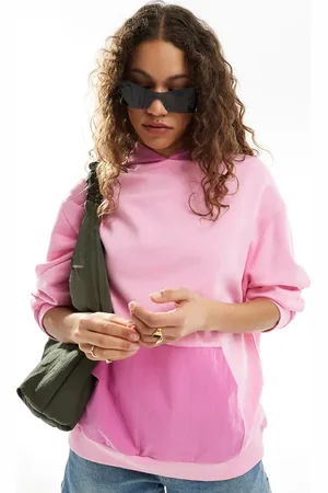 ASOS Oversized nylon hoodie in