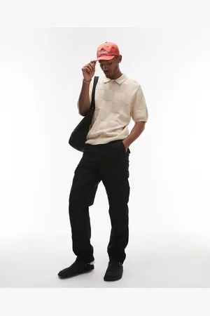 Carhartt Checker polo in beige