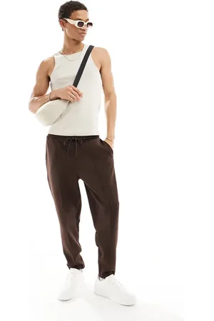 ASOS Tapered scuba joggers in