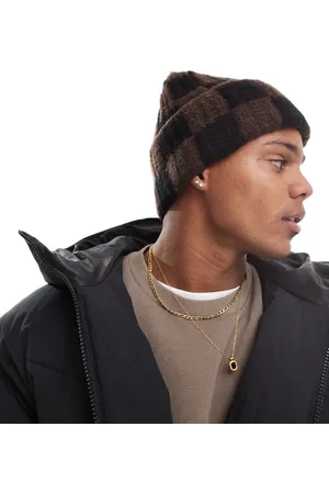 ASOS Beanie in checkerboard