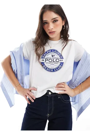 Ralph Lauren Chest print t-shirt in and blue