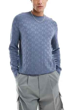 Armani Exchange All over logo jumper in