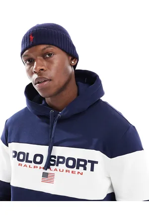 Ralph Lauren Icon logo merino wool knit beanie in