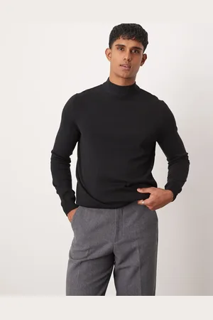 ASOS Essential knitted turtle neck jumper in