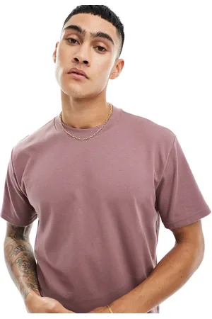 Hollister Relaxed fit cooling t-shirt in rose taupe