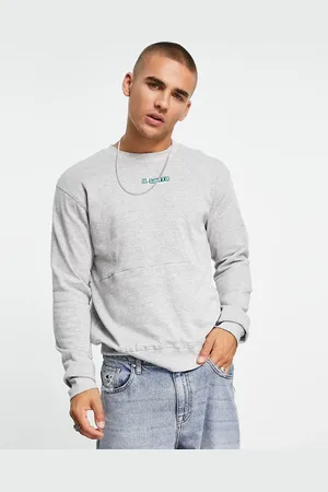 Il Sarto Reverse racer logo sweatshirt in marl