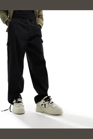 Denim Project Elastic detailed utility trousers in