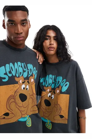 ASOS Unisex oversized license t-shirt with Scooby Doo print in washed