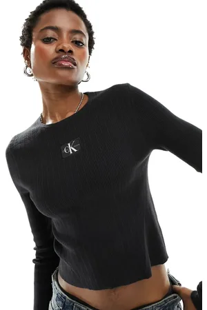 Calvin Klein Ribbed easy sweater in