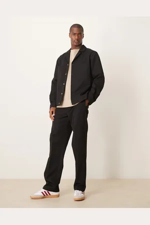 ASOS Smart co-ord straight trousers in with elasticated waist