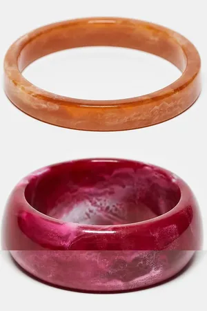 Reclaimed Bangle 2 pack in