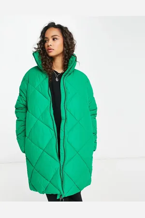 Monki Quilted jacket in