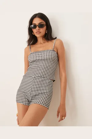 ASOS Co-ord cami top in gingham print