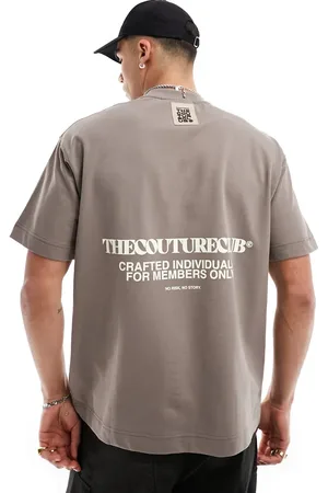 The Couture Club Graphic back heavyweight t-shirt in